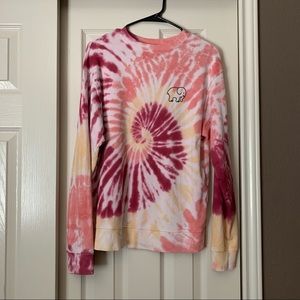 Ivory Ella Tiedye Crewneck Sweatshirt